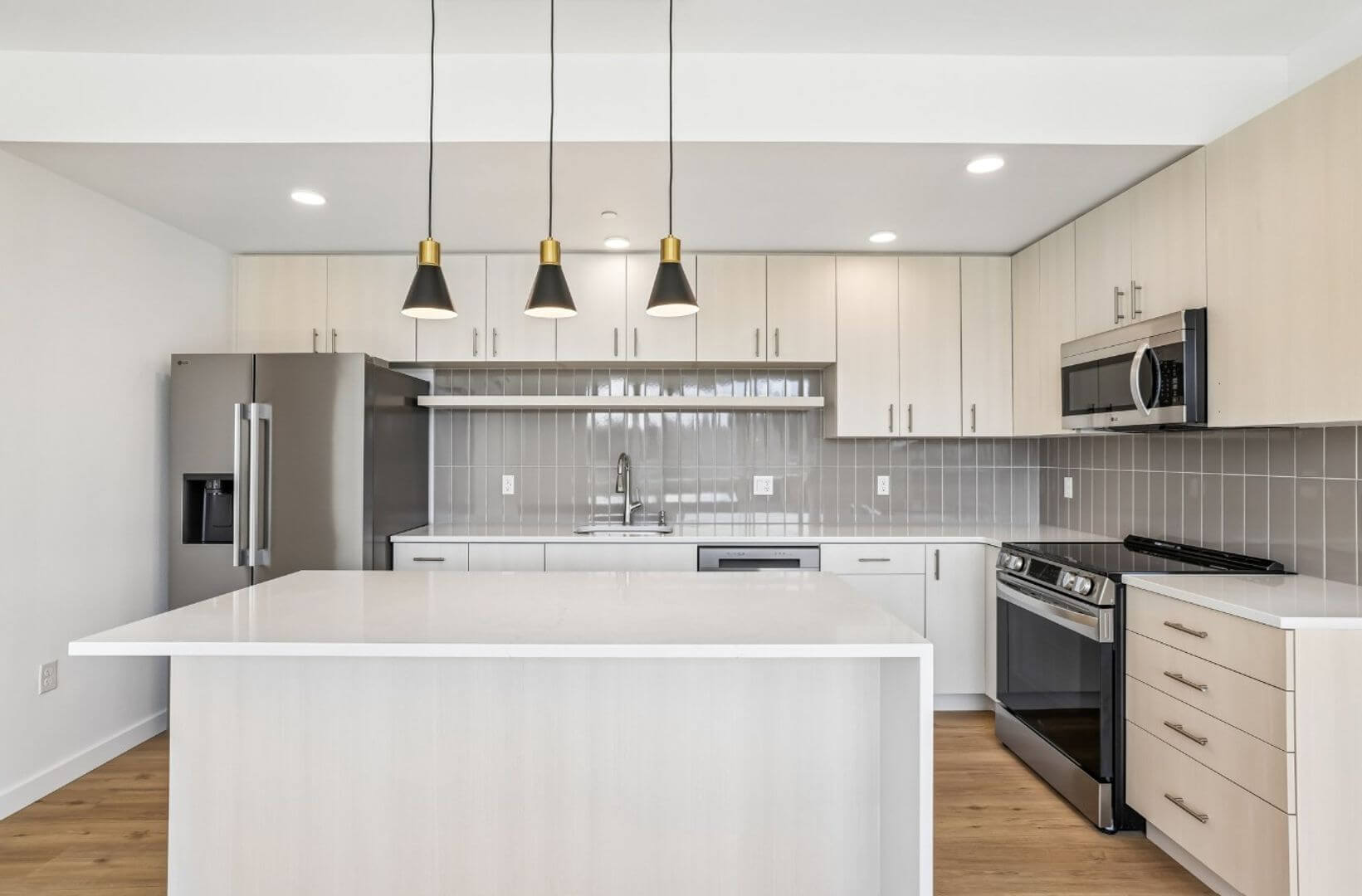 Chef-caliber kitchen inside an Abbey Creek Square residence